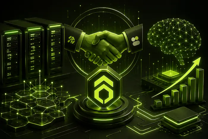 HIVE Digital Technologies, Cohere, Artificial Intelligence, AI Infrastructure, Cloud Computing, Data Centers, AI Partnership, Machine Learning, Generative AI, Enterprise AI, GPU Computing, Tech Stocks, AI Market Growth, High Performance Computing, Digital Innovation, AI Investment, Blockchain Technology, Technology Sector, AI Development, Future Technology