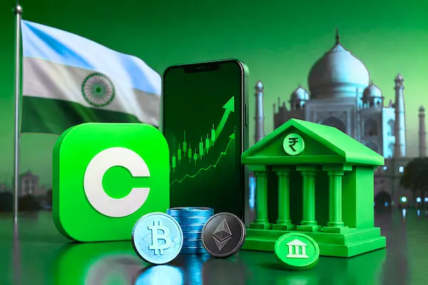 Coinbase Launches Direct INR Banking