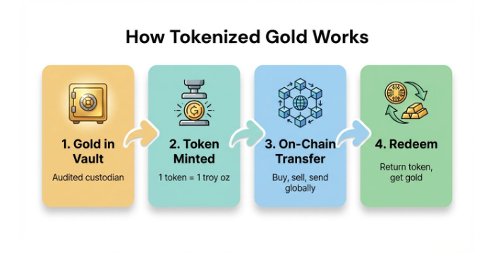 Tokenized gold 