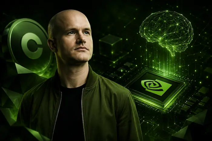 Coinbase CEO Supports Nvidia Open-Weight AI Industry Push