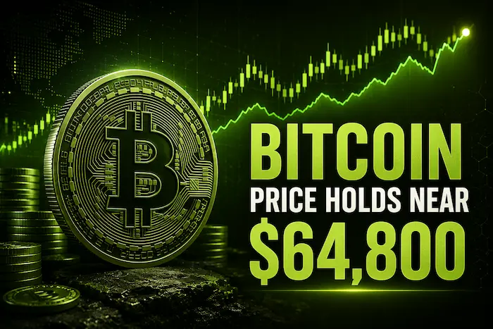 Bitcoin Price Holds Near $64,800 as Strategy Sells Another 1,690 BTC