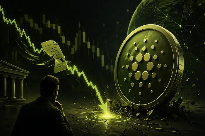 ADA Price Analysis: Cardano Faces $0.18 Risk After ETF Withdrawal