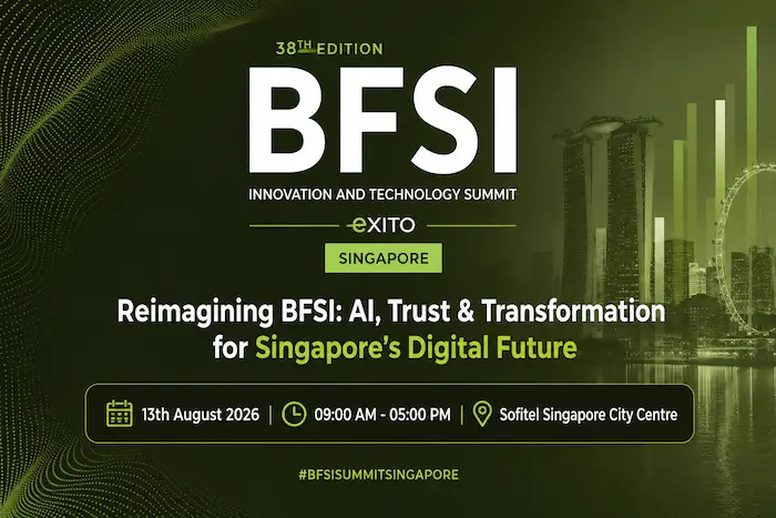 38th BFSI IT Summit Singapore 2026: Tech Leaders to Convene