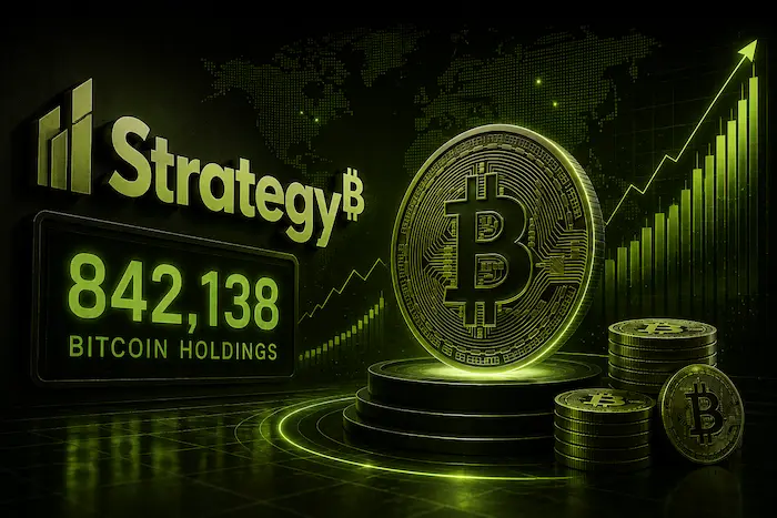 Strategy’s 842,138 Bitcoin Holdings in Focus After Saylor Teaser
