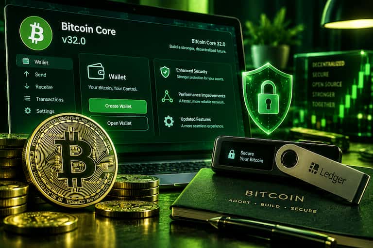 Bitcoin Core 32.0 Update Brings New Wallet and Security Changes