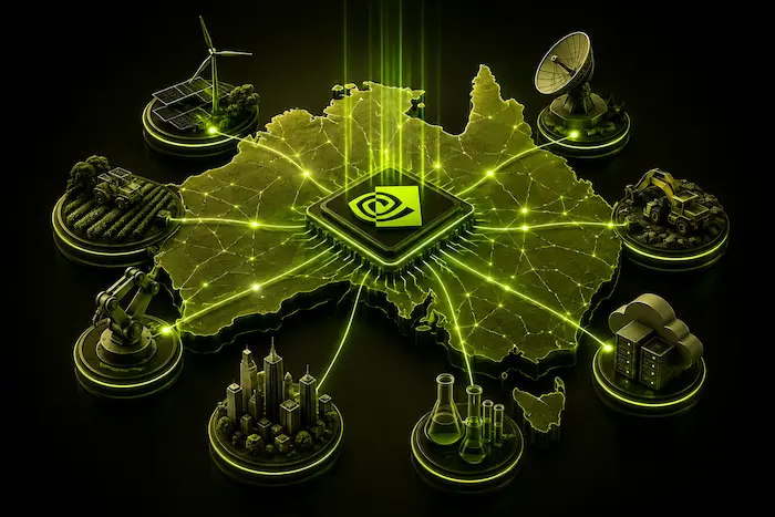 NVIDIA Partners With 8 Australian Firms for 2GW AI Push