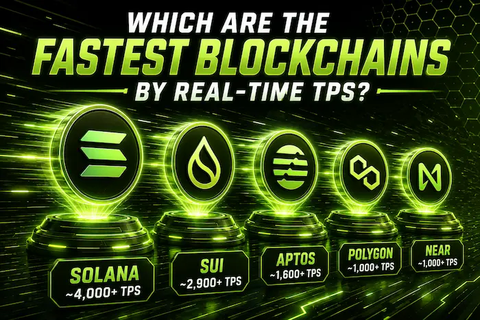 Which Are The Fastest Blockchains By Real-Time TPS?