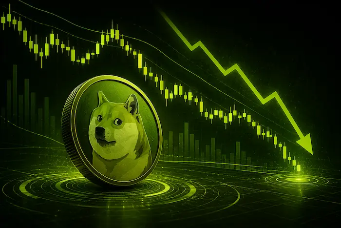 Dogecoin Price Falls as Selling Pressure Pushes DOGE Toward Key Support
