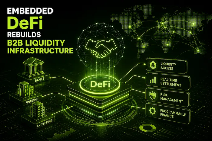 Embedded DeFi Rebuilds B2B Liquidity Infrastructure